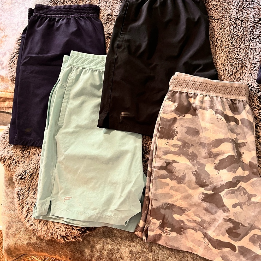 Fabletics Men’s Workout/Gym Short - Assorted Colors/Patterns